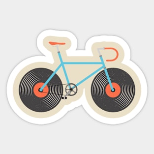 Vinyl Cyclist Sticker